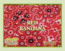 Red Bandana Hand Poured Soy Tumbler Candle