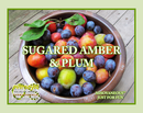 Sugared Amber & Plum Hand Poured Soy Wax Melt