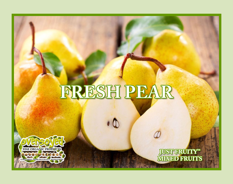 Fresh Pear Artisan Handcrafted Triple Butter Beauty Bar Soap