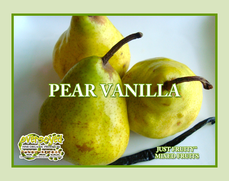 Pear Vanilla Artisan Handcrafted Triple Butter Beauty Bar Soap