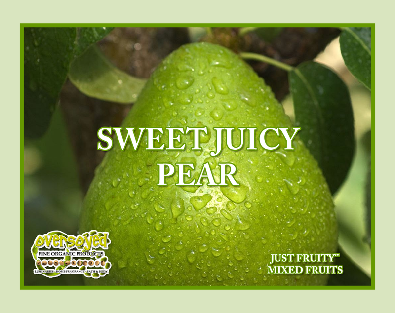 Sweet Juicy Pear Artisan Handcrafted Triple Butter Beauty Bar Soap