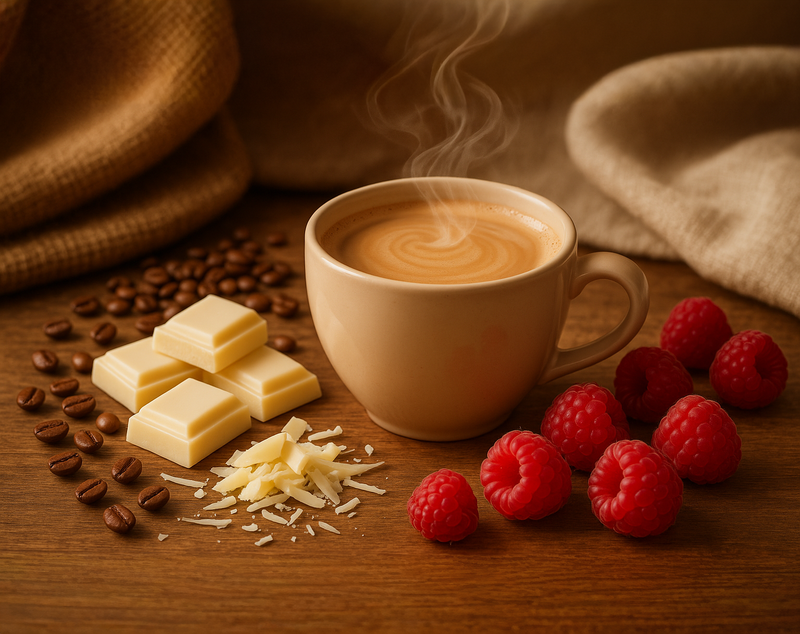 White Chocolate Raspberry Coffee House Soap