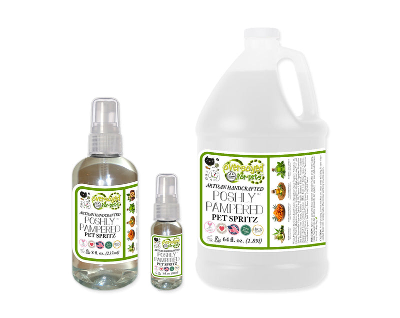 Spice Cake Poshly Pampered™ Artisan Handcrafted Deodorizing Pet Spritz