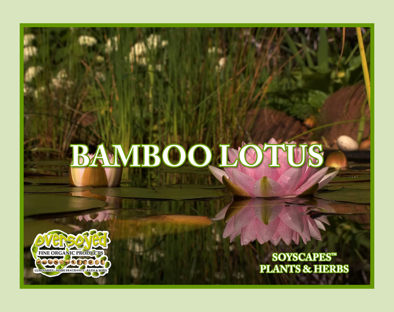 Bamboo Lotus Artisan Hand Poured Soy Tumbler Candle