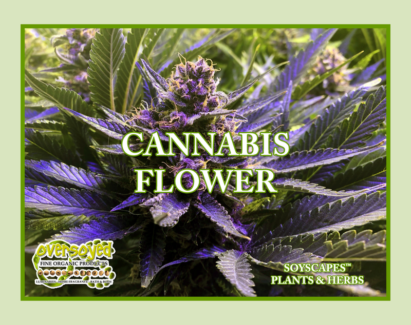 Cannabis Flower Shave Buffer Whipped Shave Soap