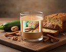 Zucchini Bread Artisan Hand Poured Soy Tumbler Candle