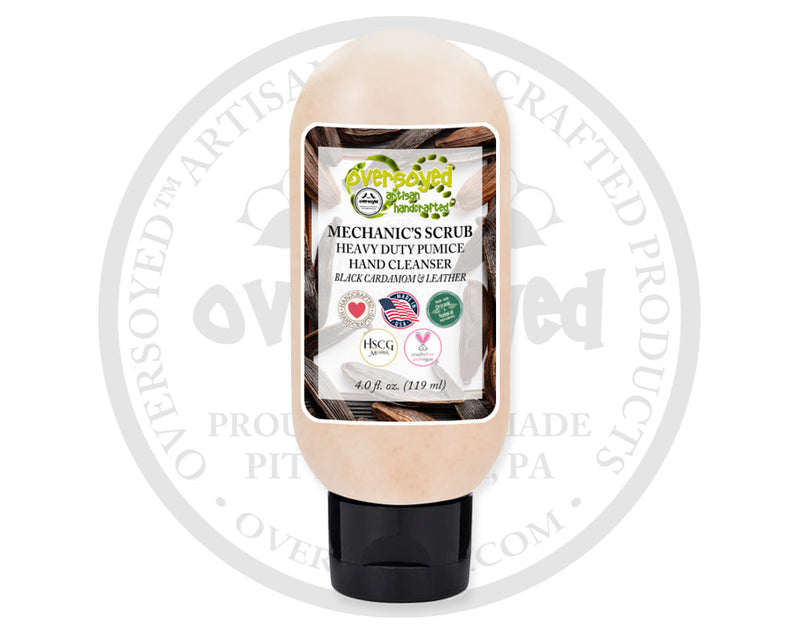 Black Cardamom & Leather Artisan Handcrafted Mechanic's Scrub