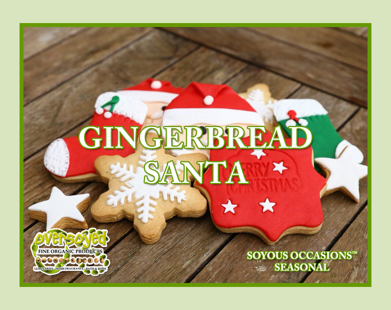 Gingerbread Santa Poshly Pampered™ Artisan Handcrafted Deodorizing Pet Spritz