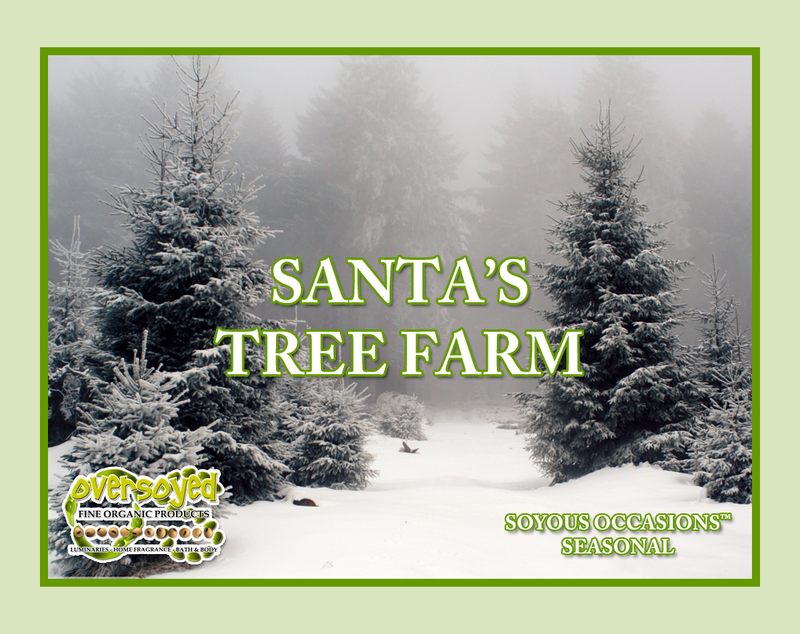 Santa's Tree Farm Artisan Handcrafted Fluffy Whipped Cream Bath Soap