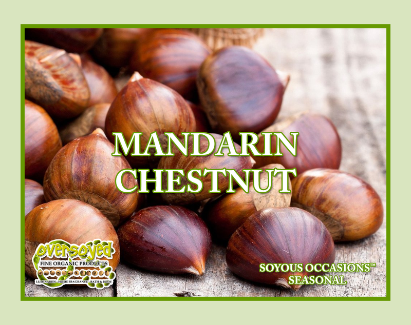 Mandarin Chestnut Artisan Handcrafted Fluffy Whipped Cream Bath Soap