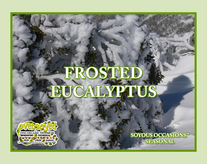 Frosted Eucalyptus Artisan Handcrafted Fluffy Whipped Cream Bath Soap