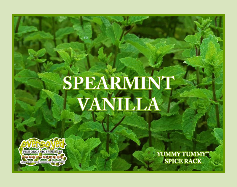 Spearmint Vanilla Artisan Handcrafted Triple Butter Beauty Bar Soap