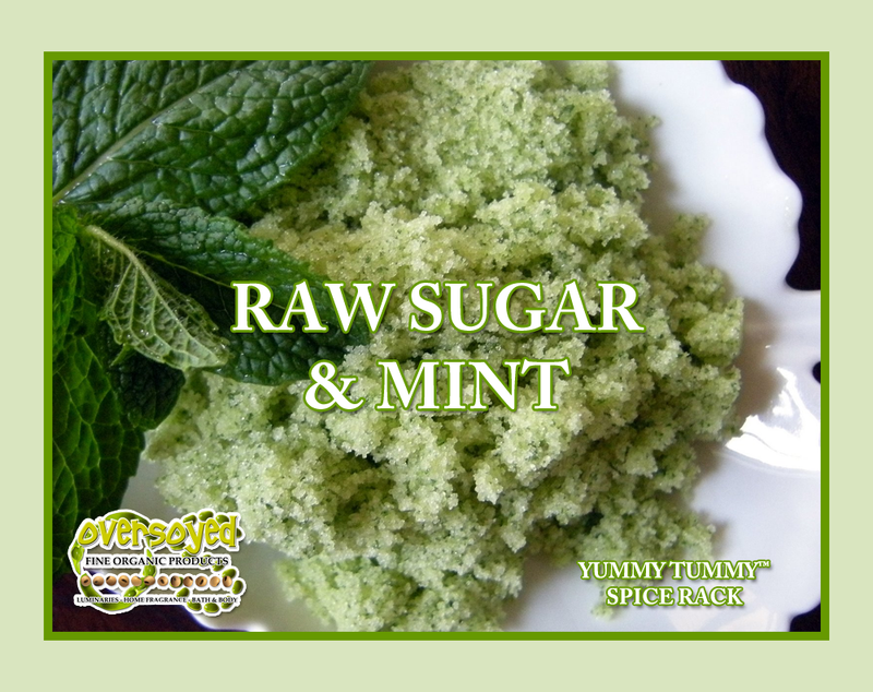 Raw Sugar & Mint Artisan Handcrafted Fluffy Whipped Cream Bath Soap