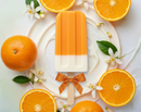 Orange Creamsicle Orange Sherbet Scented Soapsicle