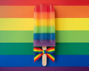 Over The Rainbow Berry Sorbet Scented Soapsicle Popsicle Soap