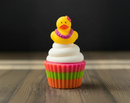 Papaya Paradise - Sugared Papaya & Hibiscus Scented Soap Cupcake