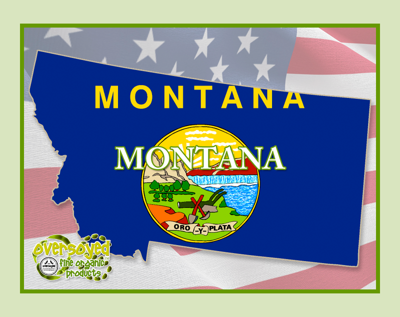 Montana The Treasure State Blend Artisan Handcrafted Fluffy Whipped Cream Bath Soap