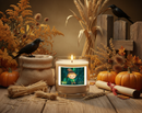Scarecrow Hand Poured Soy Tumbler Candle