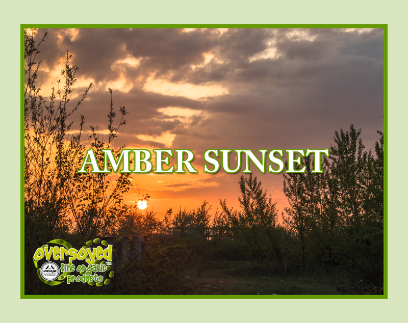 Amber Sunset Artisan Handcrafted Triple Butter Beauty Bar Soap