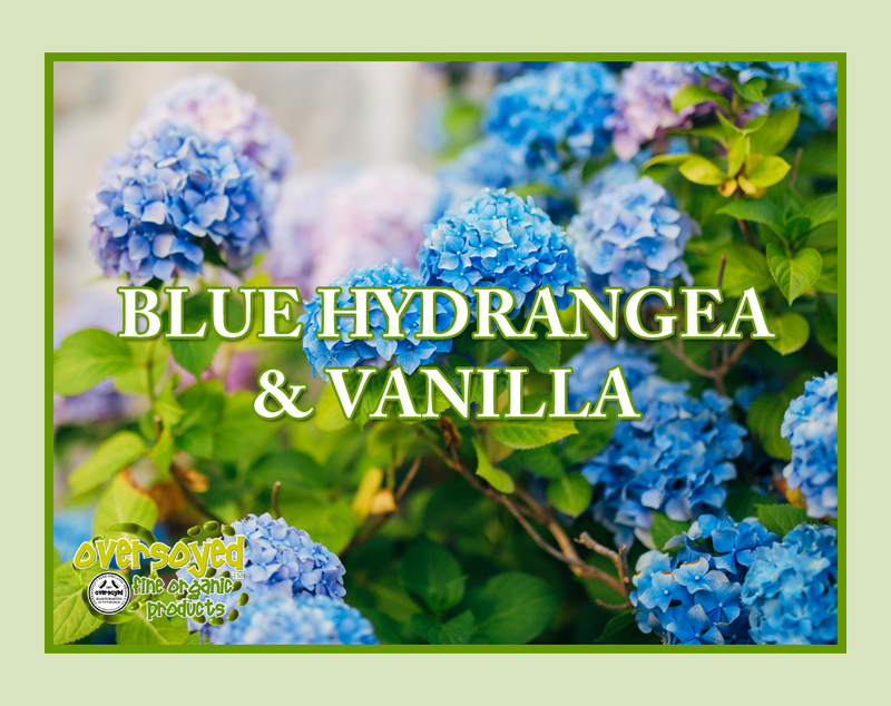 Blue Hydrangea & Vanilla Artisan Handcrafted Fluffy Whipped Cream Bath Soap