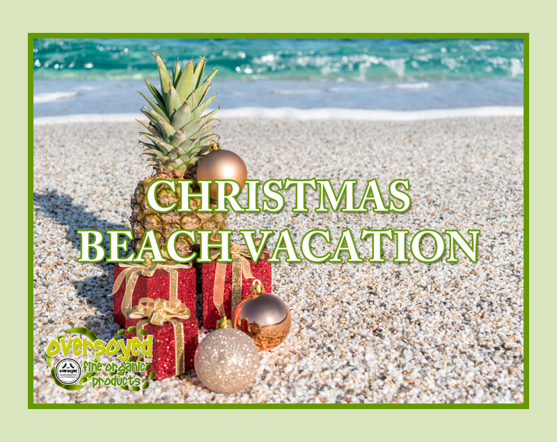 Christmas Beach Vacation Artisan Hand Poured Soy Tumbler Candle