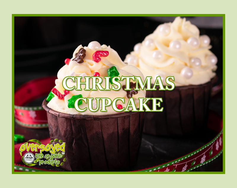 Christmas Cupcake Shave Buffer Whipped Shave Soap