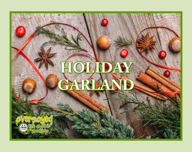 Holiday Garland Artisan Hand Poured Soy Tumbler Candle