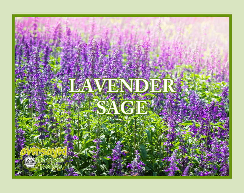 Lavender Sage Artisan Handcrafted Fluffy Whipped Cream Bath Soap