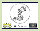 Aquarius Zodiac Astrological Sign Hand Poured Soy Tumbler Candle
