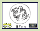 Pisces Zodiac Astrological Sign Hand Poured Soy Tumbler Candle