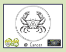 Cancer Zodiac Astrological Sign Hand Poured Soy Tumbler Candle