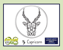 Capricorn Zodiac Astrological Sign Handcrafted Natural Antiseptic Liquid Hand Soap