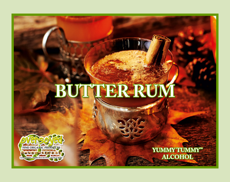 Butter Rum Artisan Handcrafted Natural Organic Eau de Parfum Solid Fragrance Balm