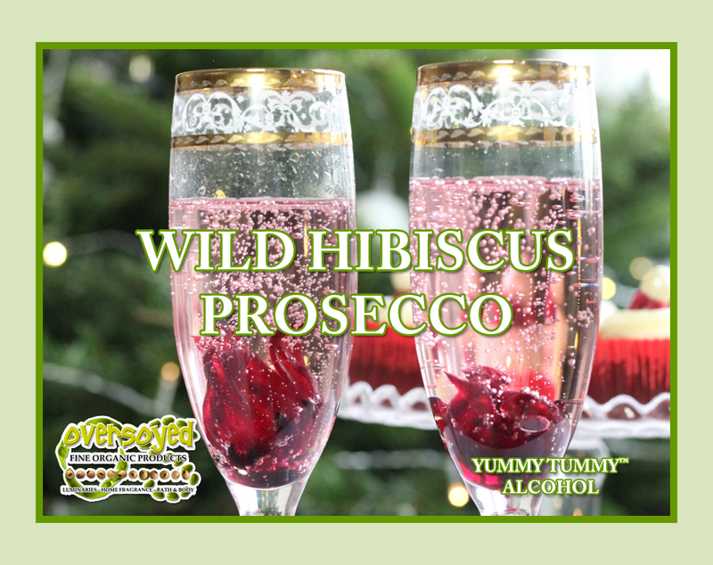 Wild Hibiscus Prosecco Artisan Handcrafted Whipped Shaving Cream Soap