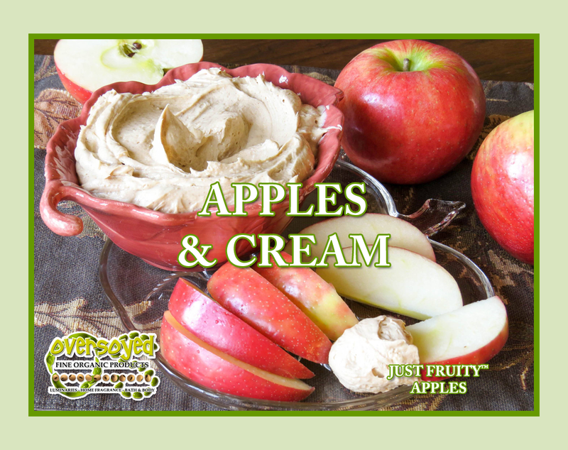 Apples & Cream Artisan Handcrafted Fluffy Whipped Cream Bath Soap