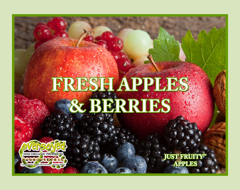 Fresh Apples & Berries Artisan Handcrafted Fluffy Whipped Cream Bath Soap