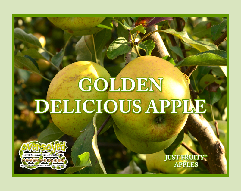 Golden Delicious Apple Artisan Handcrafted Natural Organic Eau de Parfum Solid Fragrance Balm