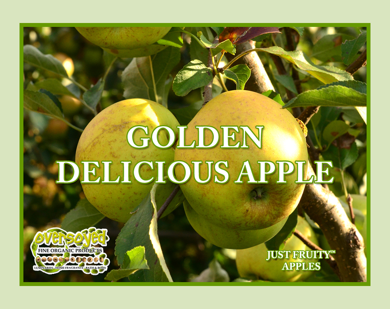 Golden Delicious Apple Artisan Handcrafted Whipped Shaving Cream Soap