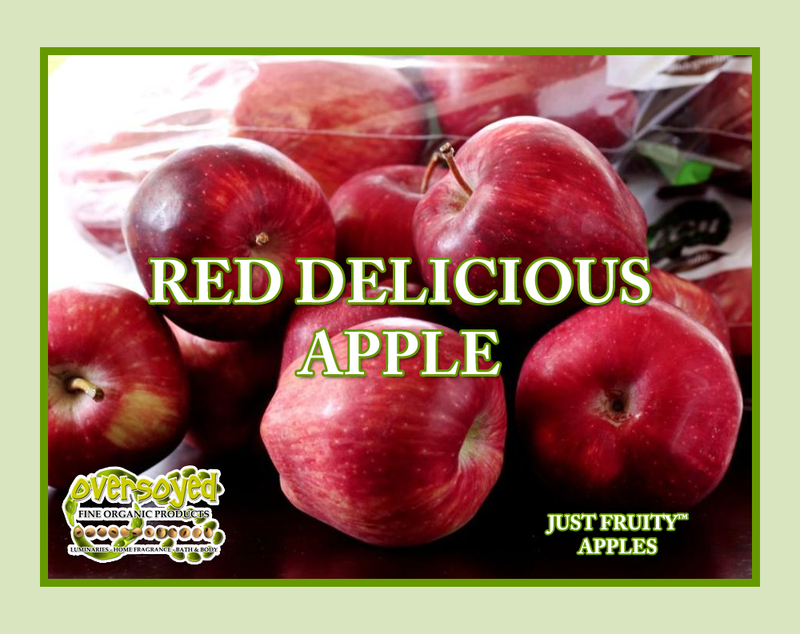 Red Delicious Apple Artisan Handcrafted Fluffy Whipped Cream Bath Soap