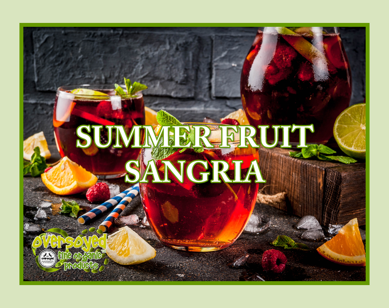 Summer Fruit Sangria Artisan Handcrafted Spa Relaxation Bath Salt Soak & Shower Effervescent