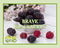 Brave Blackberry Artisan Handcrafted Natural Organic Extrait de Parfum Body Oil Sample