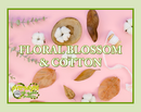 Floral Blossom & Cotton Artisan Handcrafted Skin Moisturizing Solid Lotion Bar