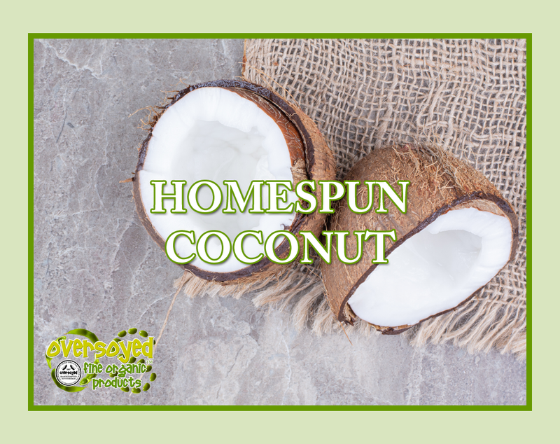Homespun Coconut Artisan Handcrafted Skin Moisturizing Solid Lotion Bar
