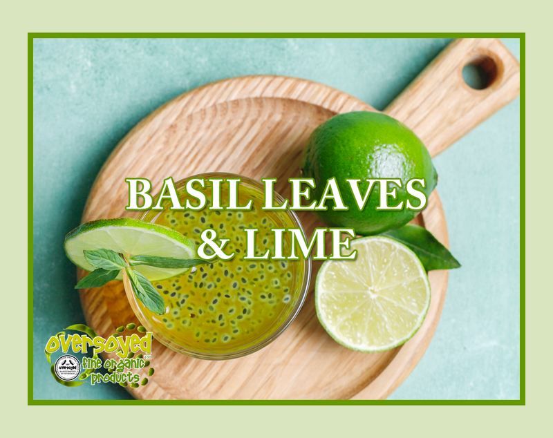 Basil Leaves & Lime Artisan Hand Poured Soy Tumbler Candle