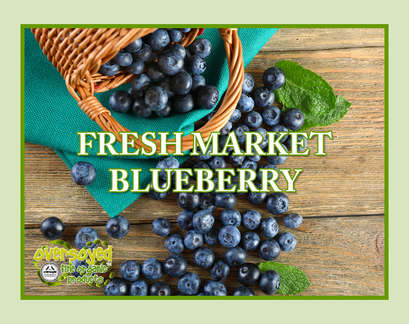 Fresh Market Blueberry Artisan Handcrafted Shea & Cocoa Butter In Shower Moisturizer