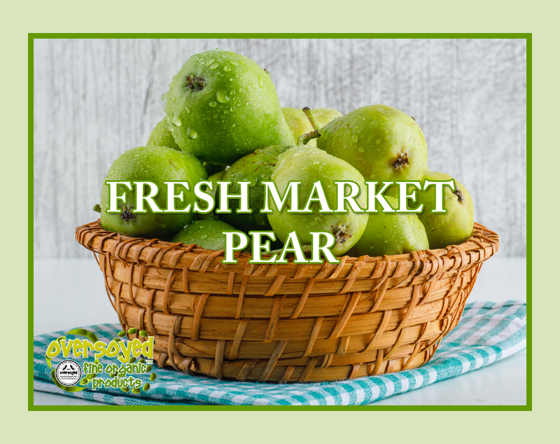 Fresh Market Pear Artisan Handcrafted Natural Organic Extrait de Parfum Body Oil Sample