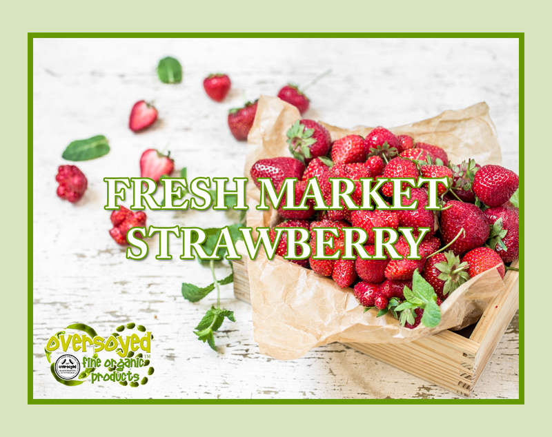 Fresh Market Strawberry Artisan Hand Poured Soy Tealight Candles