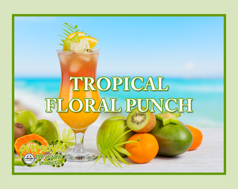 Tropical Floral Punch Artisan Handcrafted Exfoliating Soy Scrub & Facial Cleanser
