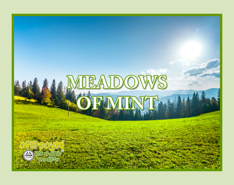 Meadows of Mint Artisan Handcrafted Natural Organic Eau de Parfum Solid Fragrance Balm