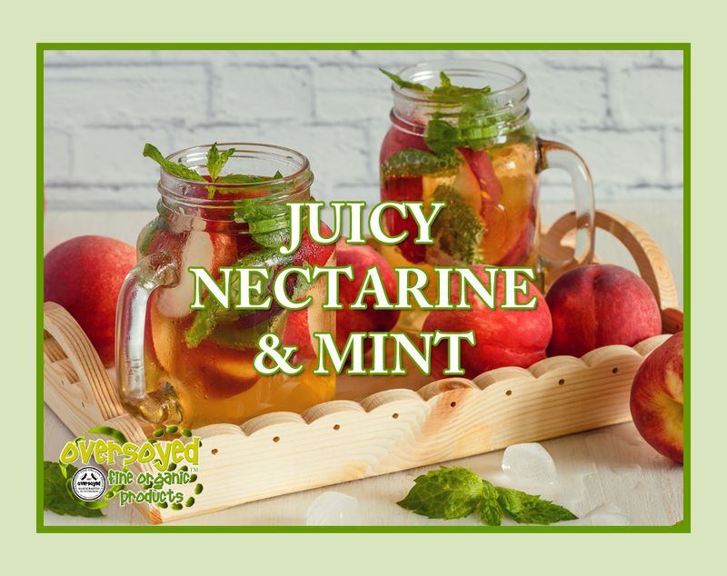 Juicy Nectarine & Mint Artisan Handcrafted Shave Soap Pucks